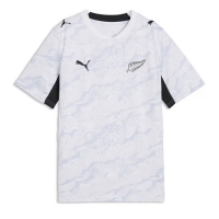 Camiseta Nueva Zelanda Segunda Equipación Replica Mundial 2026 para mujer mangas cortas